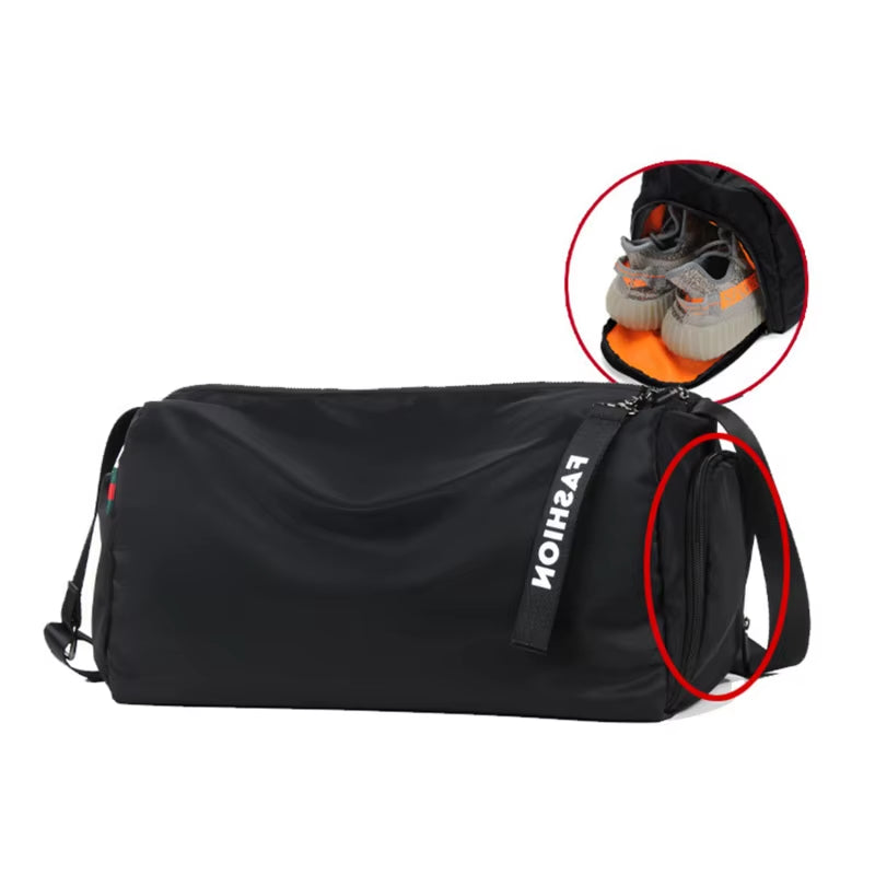 Gym Bags Men Crossbody Fitness Hiking Swimming Storage Bag Travel Duffle Sport Bag Exercise Training Shoulder Sport Backpack