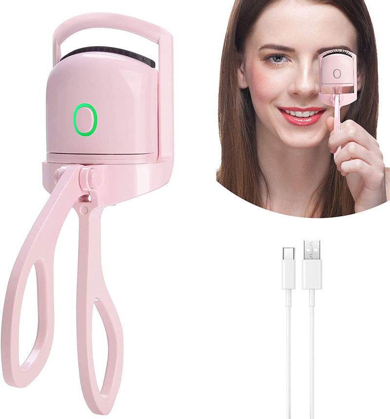 LashLift Pro+ Rechargeable Heated Eyelash Curler | Portable Electric Lash Lifter for Long-Lasting, Flawless Curls | Fast Heating, Gentle & Safe Thermal Lash Styling Tool for Natural & False Lashes