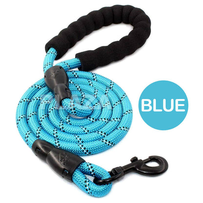 Nylon Training Dog Leash Heavy Duty Pet Products Strong Rope Recall Lead Leashes