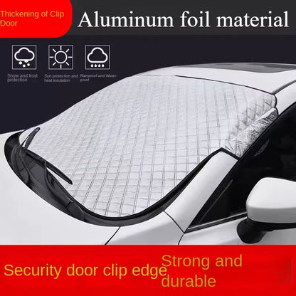 Car Front Window Screen Cover Auto Sun Cover Car Windshield Shade Dust Protector anti Snow Frost Ice Shield Car Windscreen Cove