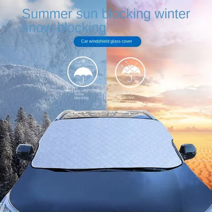 Car Front Window Screen Cover Auto Sun Cover Car Windshield Shade Dust Protector anti Snow Frost Ice Shield Car Windscreen Cove